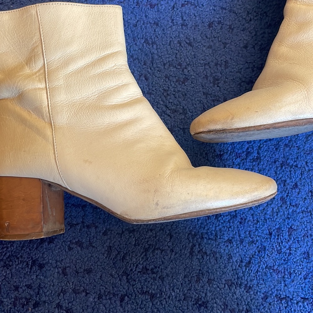 Isabel Marant soft beige leather ankle boot size:37 - Picture 7 of 11